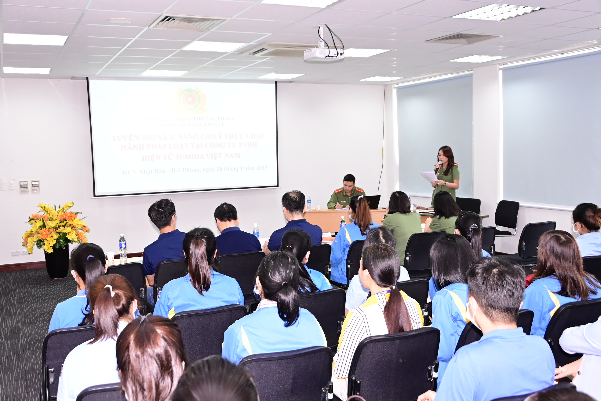 Thư cảm ơn Phòng An ninh kinh tế - Công an thành phố